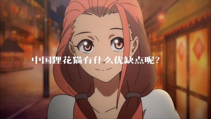 中国狸花猫有什么优缺点呢？