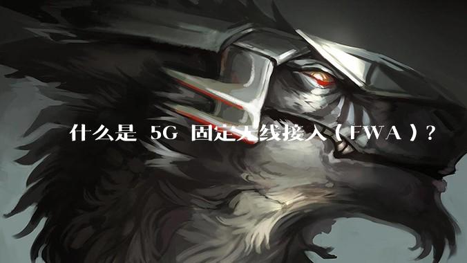 什么是 5G 固定无线接入（FWA）？