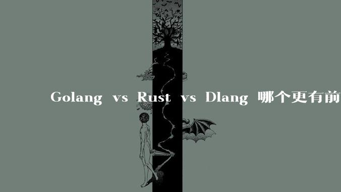 Golang vs Rust vs Dlang 哪个更有前途，哪位大牛这 3 门语言都用过？